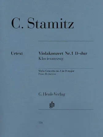 Hot Picks Stamitz Viola Concerto No 1 in D Major