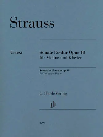 Wholesale Strauss Violin Sonata E flat major op. 18