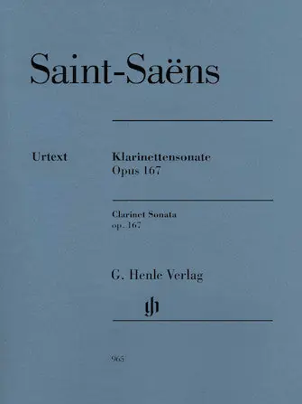 Saint-Saens Clarinet Sonata, Op. 167 Trending
