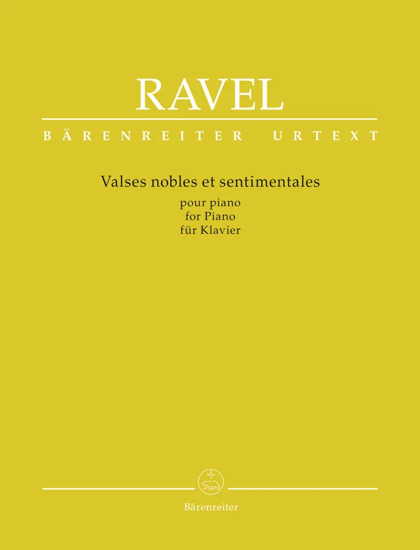 Crafted Ravel Valses nobles et sentimentales for Piano