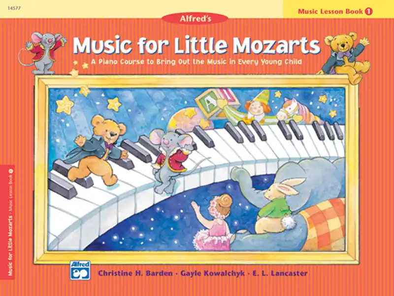 Crafted Music for Little Mozarts: Music Lesson Book 1