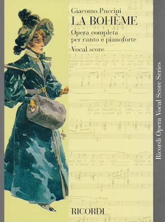Same Day Shipping Puccini La Boheme Vocal Score Italian/English