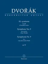 Dvořák: Symphonie Nr. 9 e-Moll, op. 95 (Study Score) Certified