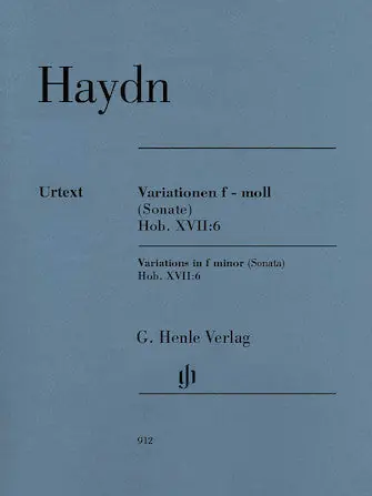 Haydn Variations in F minor (Sonata) Hob.XVII:6 Modern