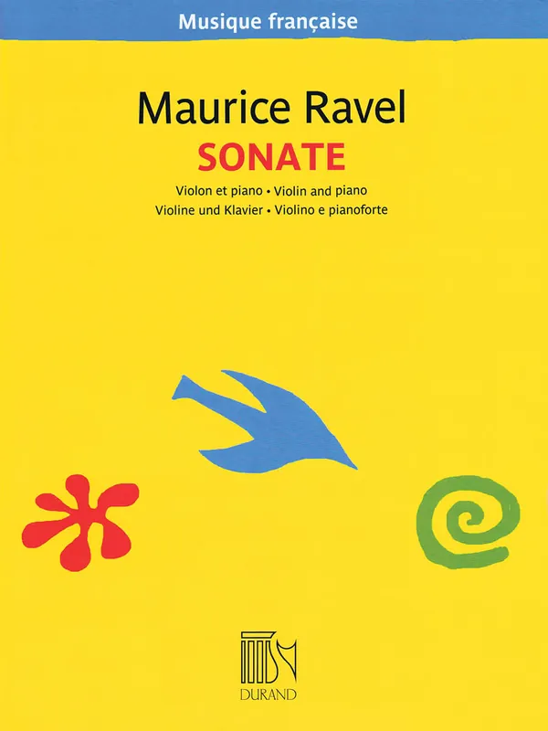 Trusted Brand Ravel Sonate (Sonata) for Violin and Piano