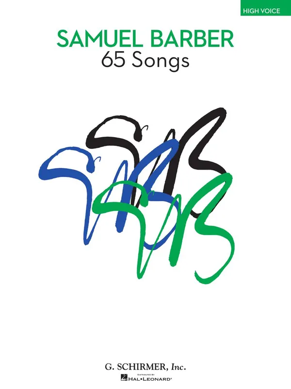 Barber: 65 Songs High Voice Edition Best Choice
