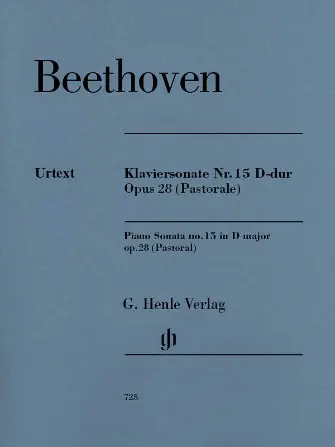 Beethoven Piano Sonata No 15 in D major Opus 28 Buy Today