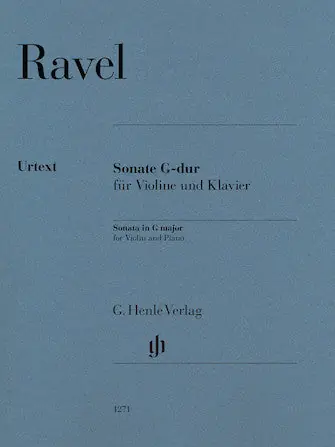 Save Now Ravel Violin Sonata In G Major