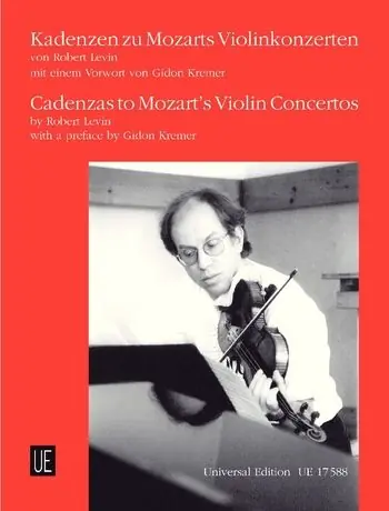 Mega Sale Levin Cadenzas to Mozart's Violin Concertos for violin zu KV 207; 211; 216; 218; 219