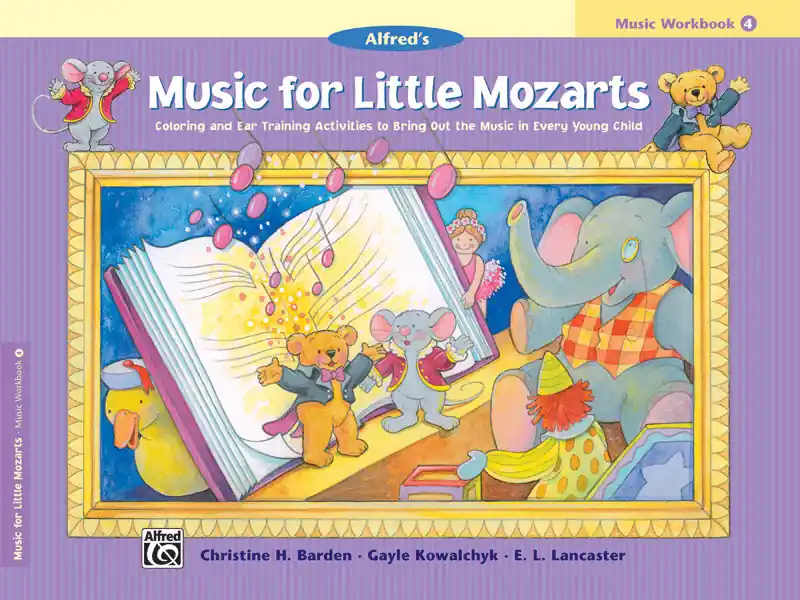 Music for Little Mozarts: Music Workbook 4 Final Sale