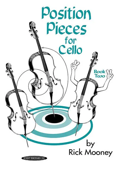 Same Day Shipping Mooney Position Pieces for Cello, Book 2