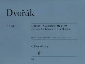 High Quality Dvořák: Dumky Piano Trio, Op. 90 - Version for 1 Piano, 4 Hands