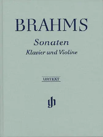Limited Edition Brahms Sonatas for Piano and Violin (cloth hardcover)
