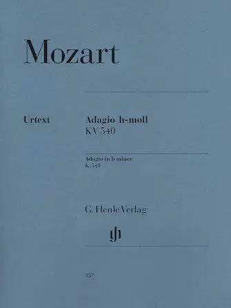 Mozart Adagio in B Minor K540 Price Drop