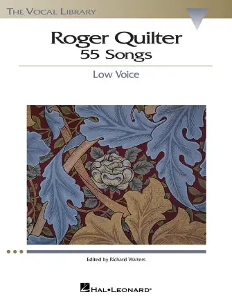 Quilter 55 Songs Low Voice The Vocal Library Flash Sale