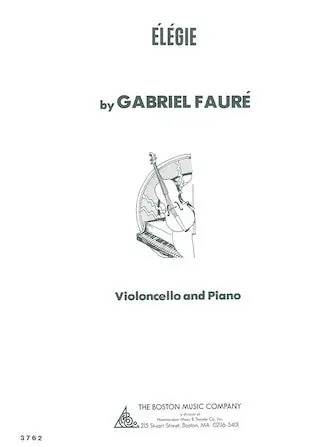 Limited Time Faure Elegie for Cello and Piano