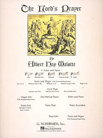 Clearance Malotte: Lord's Prayer, High Voice