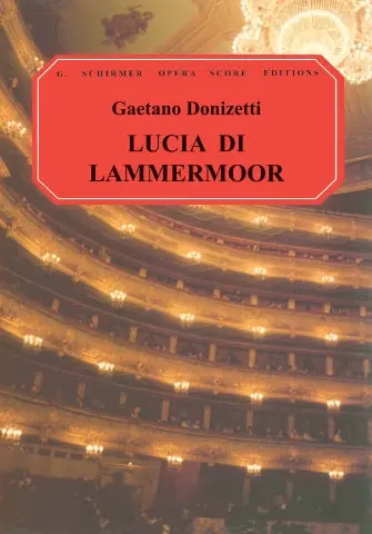 Price Drop Donizetti Lucia di Lammermoor Vocal Score Italian/English