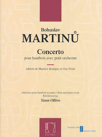 Martinu Concerto for Oboe and Small Orchestra Premium