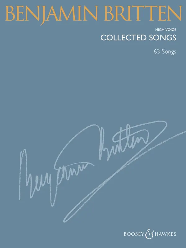 Britten, Benjamin - Collected Songs High Clearance