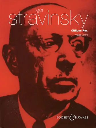 Limited Time Stravinsky Oedipus Rex Vocal Score
