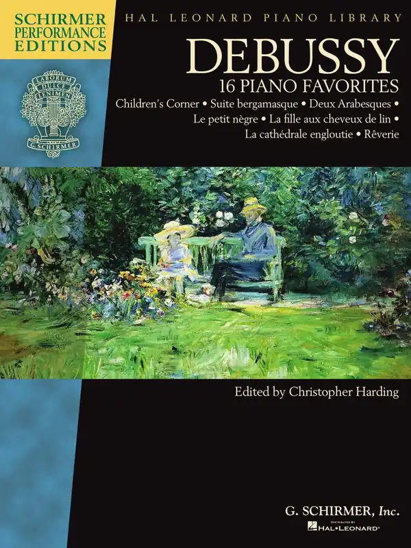 Certified Debussy - 16 Piano Favorites - Schirmer Performance Editions