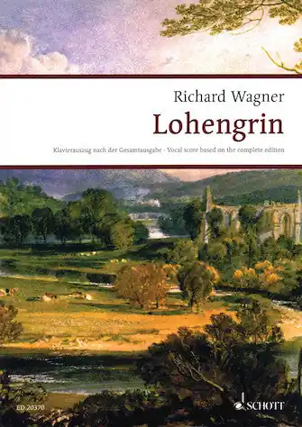 Same Day Shipping Wagner Lohengrin Vocal Score