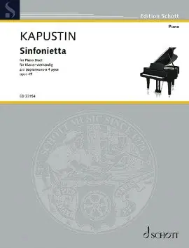 Direct From Factory Kapustin Sinfonietta Piano 4 Hands