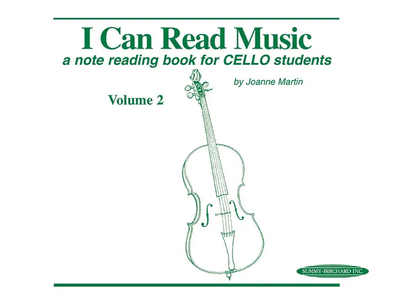 I Can Read Music for Cello - Volume 2 Don’t Miss Out
