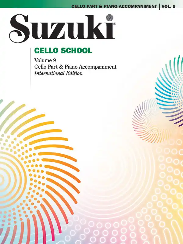 Shop Now Suzuki Cello School, Volume 9 Cello Part & Accompaniment Book