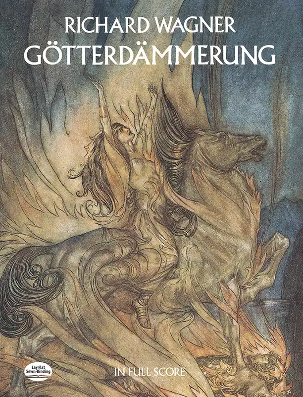 Wagner Götterdämmerung in Full Score Original
