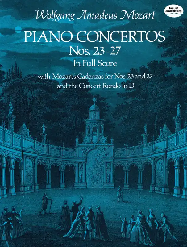 Same Day Shipping Mozart Piano Concertos Nos. 23-27 in Full Score