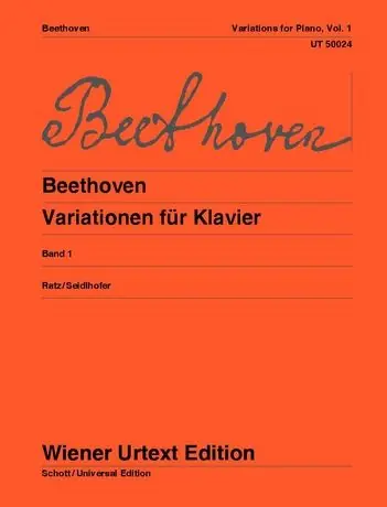 Beethoven: Variations for Piano Volume 1 Must Have