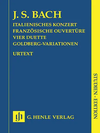 New Release Bach Italian Concerto, French Overture, Four Duets, Goldberg Variations