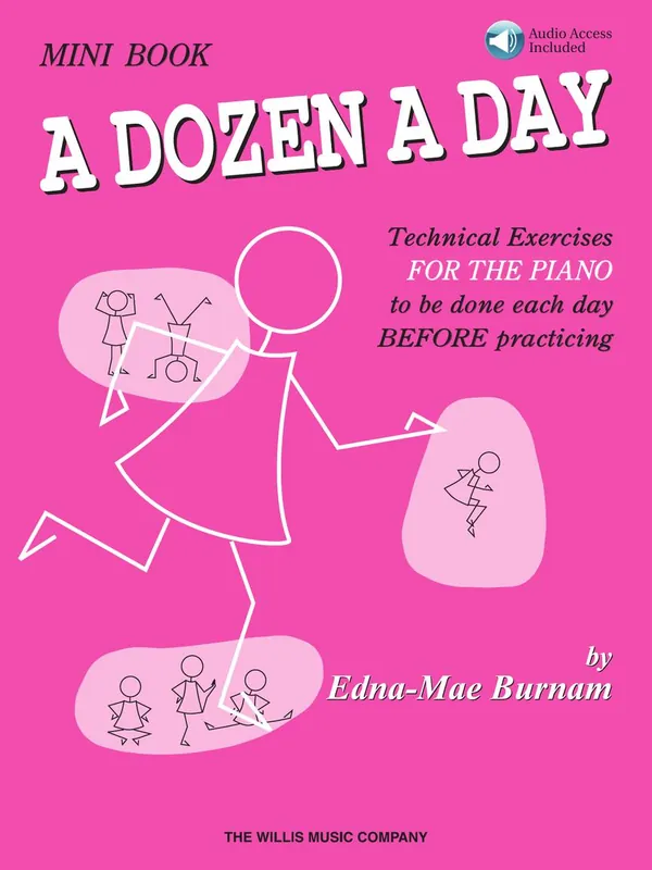 Direct From Manufacturer Burnam A Dozen a Day Mini Book – Book/Audio