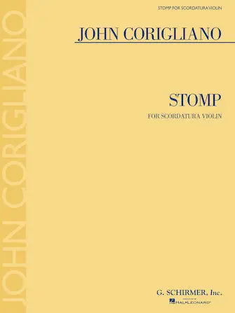 Exclusive Corigliano Stomp for Scordatura Violin Solo