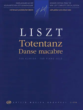 Liszt Totentanz– Danse Macabre Piano Solo Get Yours