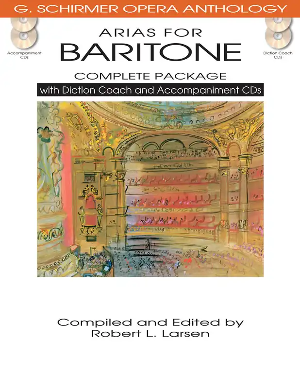 Place Order Arias For Baritone - Complete Package: Book/diction Coach/Accompaniment CDs