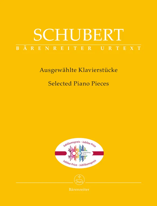 Next Day Delivery Schubert Selected Piano Pieces