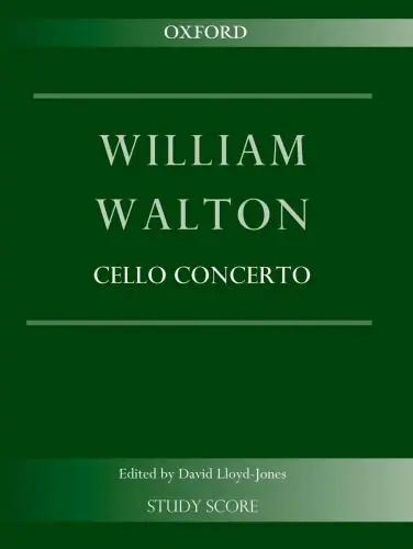 Weekend Sale Walton Cello Concerto Study Score