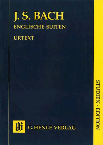 Fast Shipping Bach English Suites BWV 806-811 Study Score