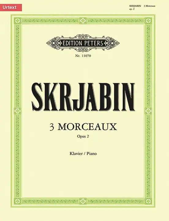 Best Price Scriabin Trois Morceaux Op. 2