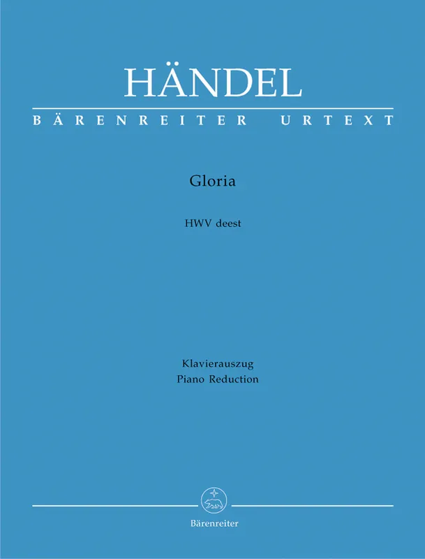 Reduced Price Handel Gloria HWV deest