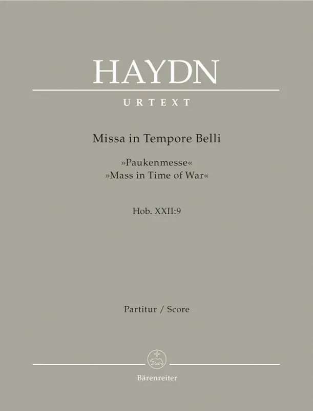 Haydn Missa in Tempore Belli Hob. XXII: 9 "Mass in Time of War" Clearance