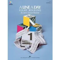 Bastien A Line A Day Sight Reading - Level 2 Same Day Shipping