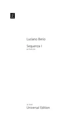 Berio: Sequenza I for flute Next Day Delivery