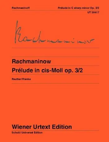 Rachmaninov Prelude op 3/2 c-sharp minor Buy Online