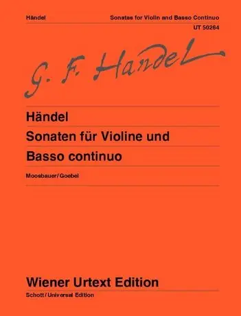 Handel Sonatas for violin and basso continuo Big Sale
