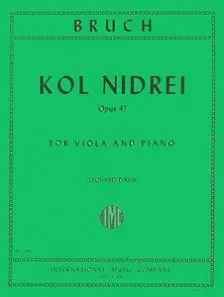 Free Returns Bruch Kol Nidrei, Opus 47 for Viola