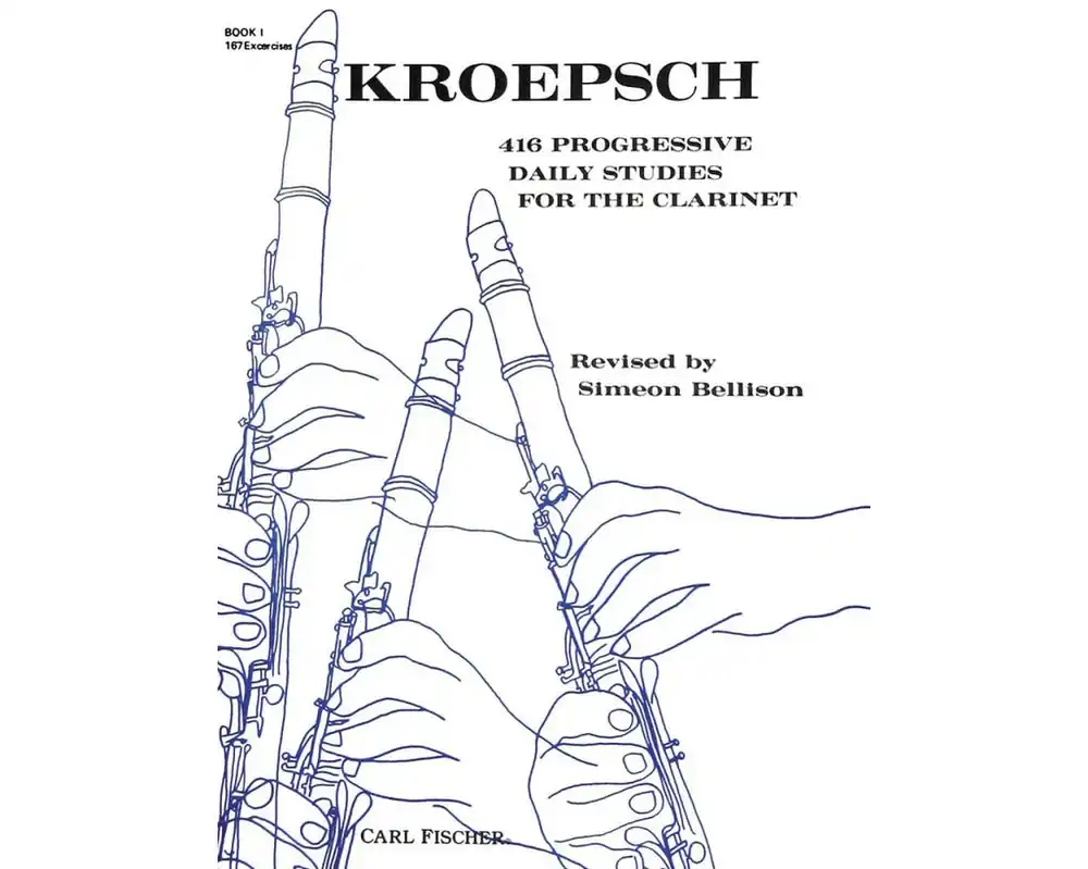 Kroepsch 416 Progressive Daily Studies, Book 1 Brand New